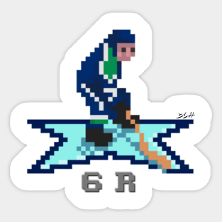 NHL 94 Shirt - VAN #6 Sticker